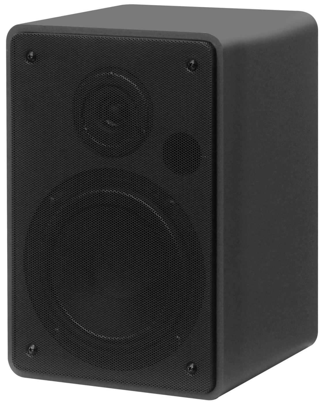 Tralltech passive wall and line-array speakers driven by an external amplifier