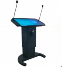 Tralltech 21.5 inch standard electric-lift smart podium