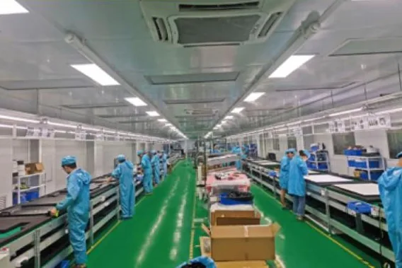 Tralltech production line workshop